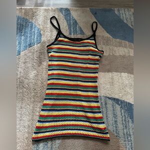 Forever 21 Crochet Swimsuit Cover Up Dress